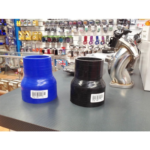 Silicone Reducer BLUE 89mm to 76mm (3.5 Inch to 3 Inch) Intercooler Turbo
