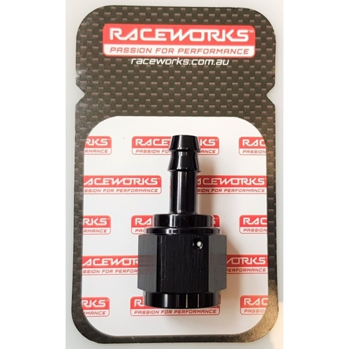 Raceworks Female AN-8 To Barb 5/16" 