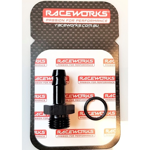 Raceworks O-Ring Port An-6 To 5/16" Barb
