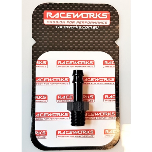 Raceworks Male NPT 1/8 To 1/4" Barb