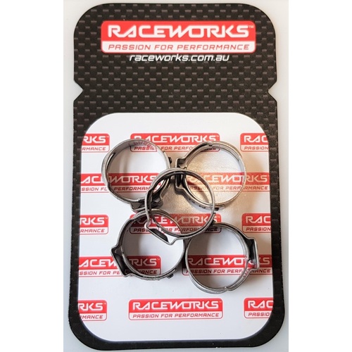 Raceworks AN-6 Hose Clamps