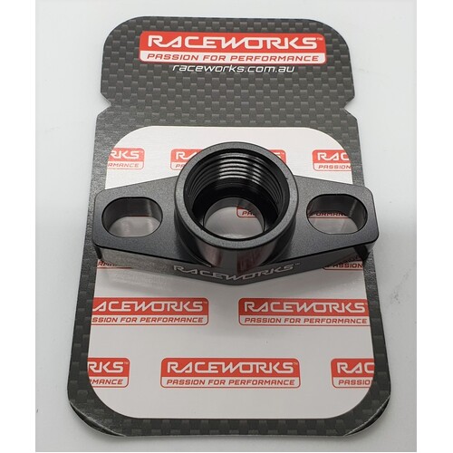 Raceworks Turbo Oil Drain 38-44mm Slotted.