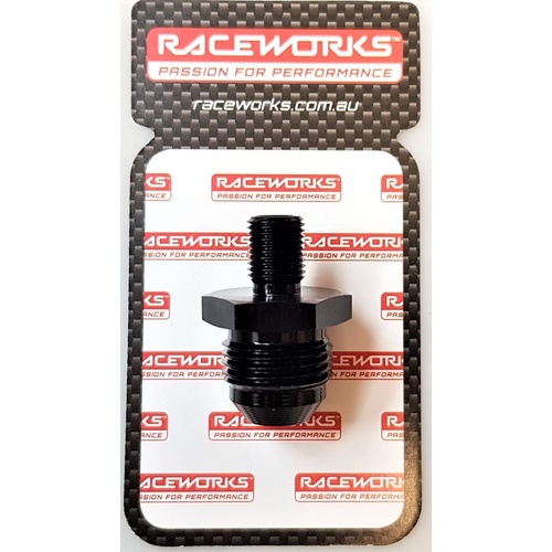 Raceworks Metric Male M10X1.0 To Male Flare AN-8