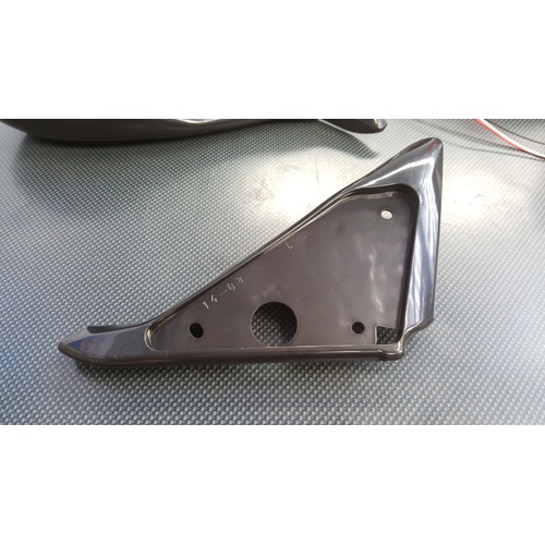 SPP Aero Style Mirror Base Plates - Suits Nissan Silvia S14 200SX
