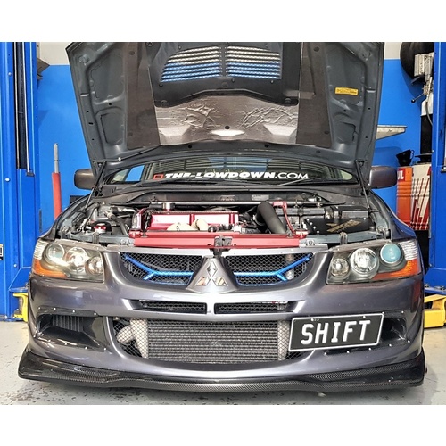 SPP EVO 8 Number Plate Bracket - Mitsubishi EVO 8 8MR CT9A 4G63