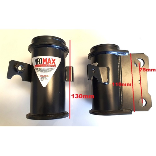 Silvers Neomax Coilover 130mm Steel Bottom Mounts