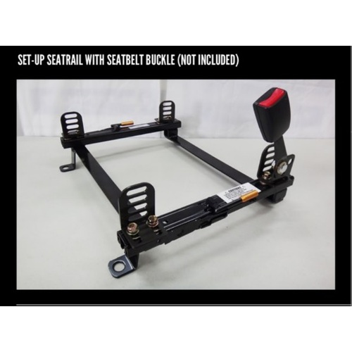 Powerails Left & Right Side Mount - Suits Nissan Silvia 180SX, S13, S14, S15 200SX
