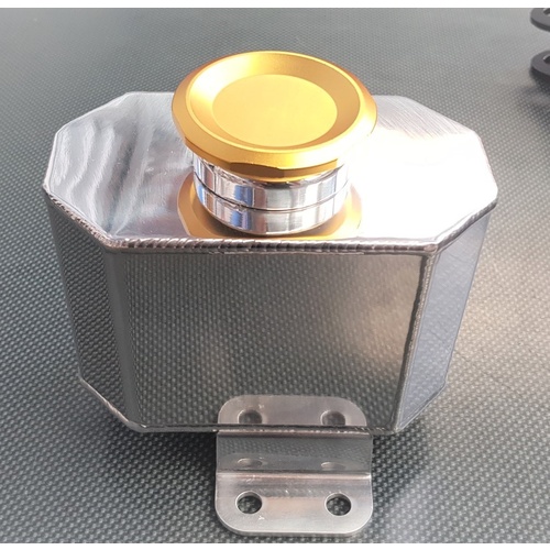SPP Radiator Coolant Overflow Reservoir - Gold - Mitsubishi Evo 4/5/6