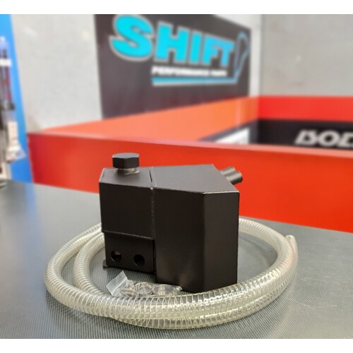 SPP GTR ARC Style Black Oil Catch Can & Washer Bottle - Nissan Skyline R33 GTR R34 GTR