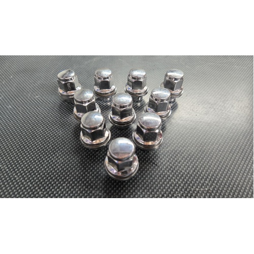 Mitsubishi Style Factory Wheel Nuts - Suits EVO 5, 6, 7, 8, 9, X ENKEI BBS OZ Racing