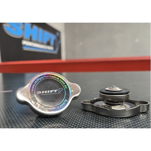 SPP Black Radiator Cap 18psi 1.3bar- Suits Nissan EVO Honda Subaru
