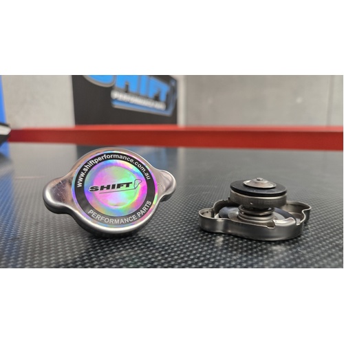 SPP Silver Radiator Cap 18psi 1.3Bar - Suits Nissan EVO Honda Subaru