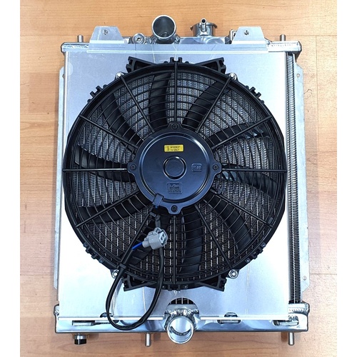 SPP EVO Slim Line Fan Kit - Suits Mitsubishi Lancer EVO 7, 8, 9, 9 Wagon Manual