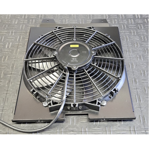 SPP EVO Black Slim Line Fan Kit - Suits Mitsubishi Lancer EVO 7, 8, 9, 9 Wagon Manual