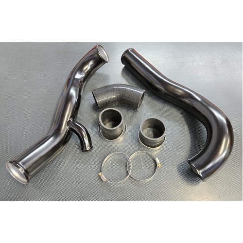 SPP Black HKS Style Cold Side Intercooler Pipe Kit - Suits Mitsubishi EVO 7 8 9 IX