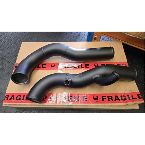 EVO HKS Cold Side Pipes & SPP Battery Tray Kit - Suits Mitsubishi EVO 7 8 9 IX Wagon