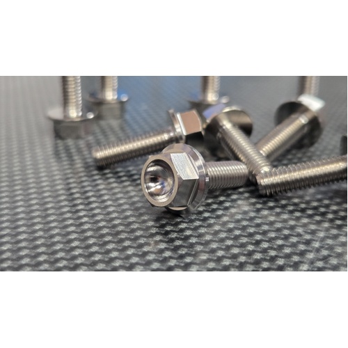 SPP M6 Titanium Hex Bolt Kit - EVO Skyline Silvia Supra
