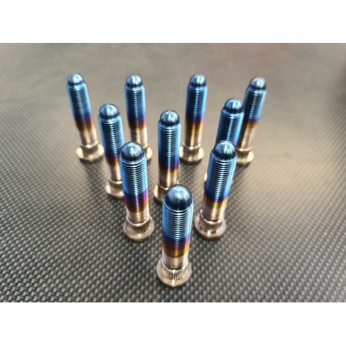 SPP Titanium Extended Wheel Studs - Suits 14.3 Nissan Silvia Skyline Stagea