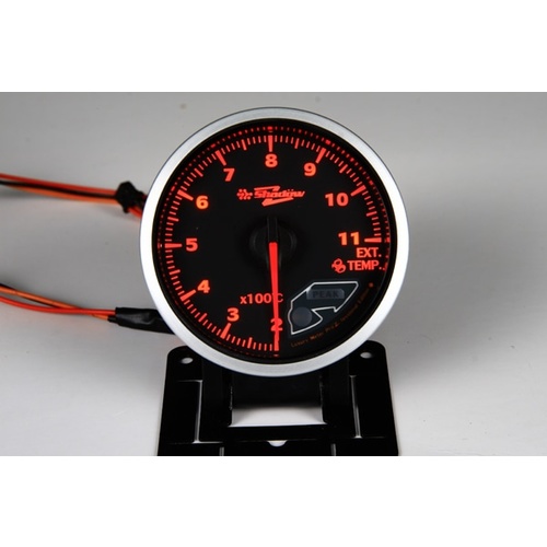 Shadow Pro-2 BF 60mm Exhaust Temperature Gauge EVO Silvia Skyline GTR