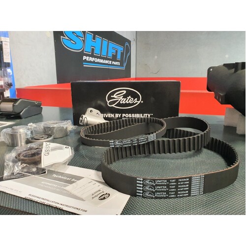 Gates Power Grip Timing Belt Kit - Suits Mitsubishi EVO 8 8MR