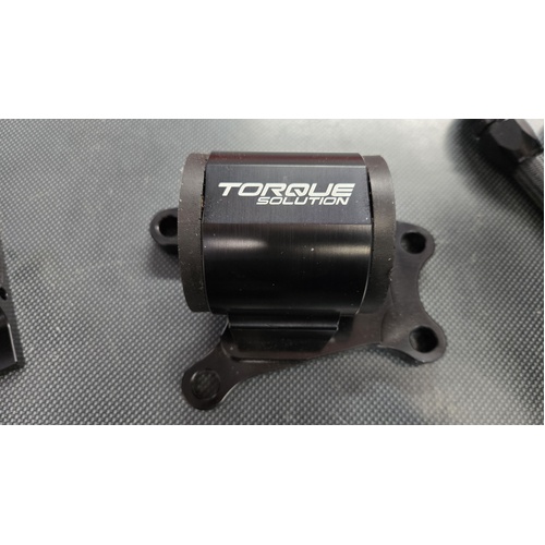 Torque Solution 6-Speed Billet Gearbox Mount  - Suits Mitsubishi EVO 8, 9, 9 Wagon.