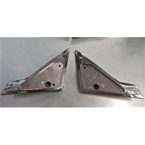SPP Aero Style Mirror Base Mount Brackets - Suits Subaru Impreza WRX/STI GDA GDB GDG 2001 to 2007