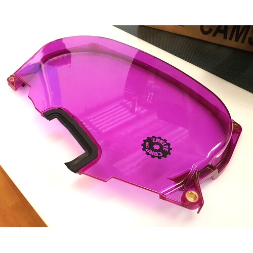 Zaklee Purple Timing Cam Gear Cover - Suits Mitsubishi EVO 7, 8, 8MR, Wagon